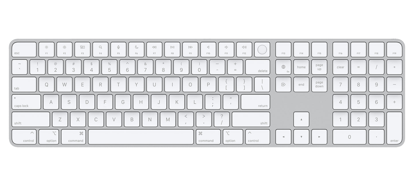 Apple Magic Keyboard with Touch ID and Numeric Keypad