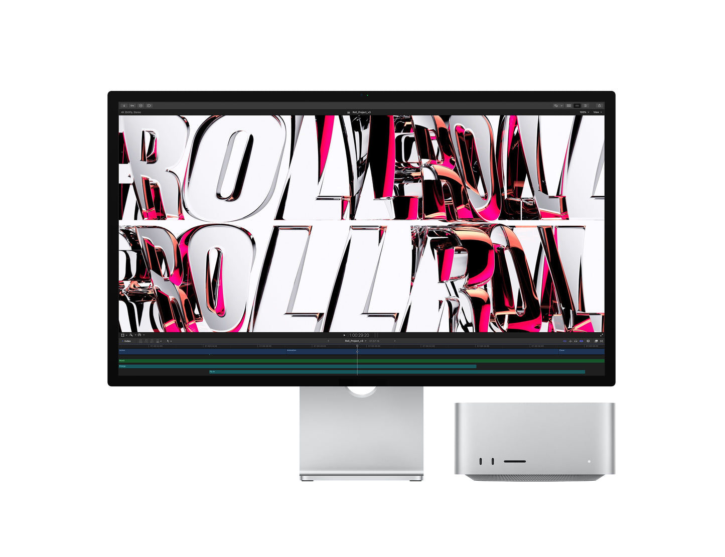 Mac Studio, Apple M1 Ultra with 20-core CPU, 48-core GPU, 32-core Neural Engine, 64GB unified Memory, 1TB SSD Storage