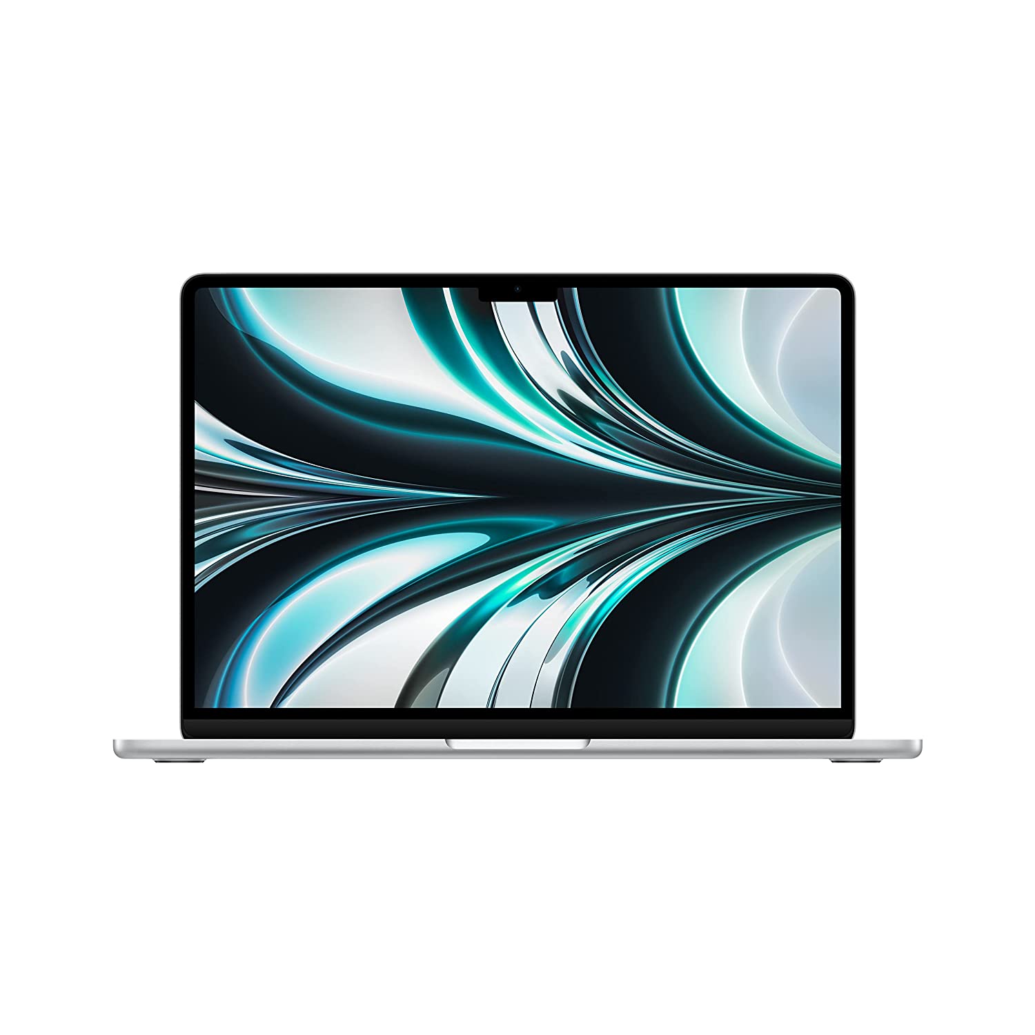 MacBook Air, Apple M2 chip with 8‑core CPU, 10‑core GPU, 16‑core Neural Engine, 8GB unified memory, 512GB SSD storage