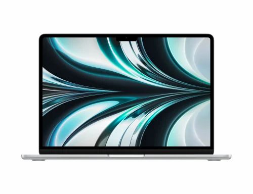 MacBook Air, Apple M2 chip with 8‑core CPU, 8‑core GPU, 16‑core Neural Engine, 8GB unified memory, 256GB SSD storage